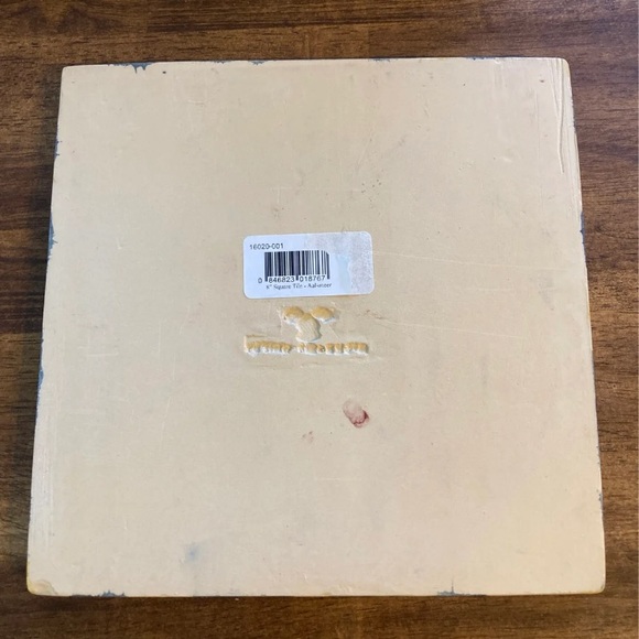 NWT Mackenzie Childs Aalsmeer 8” Porcelain Tile - Picture 2 of 3